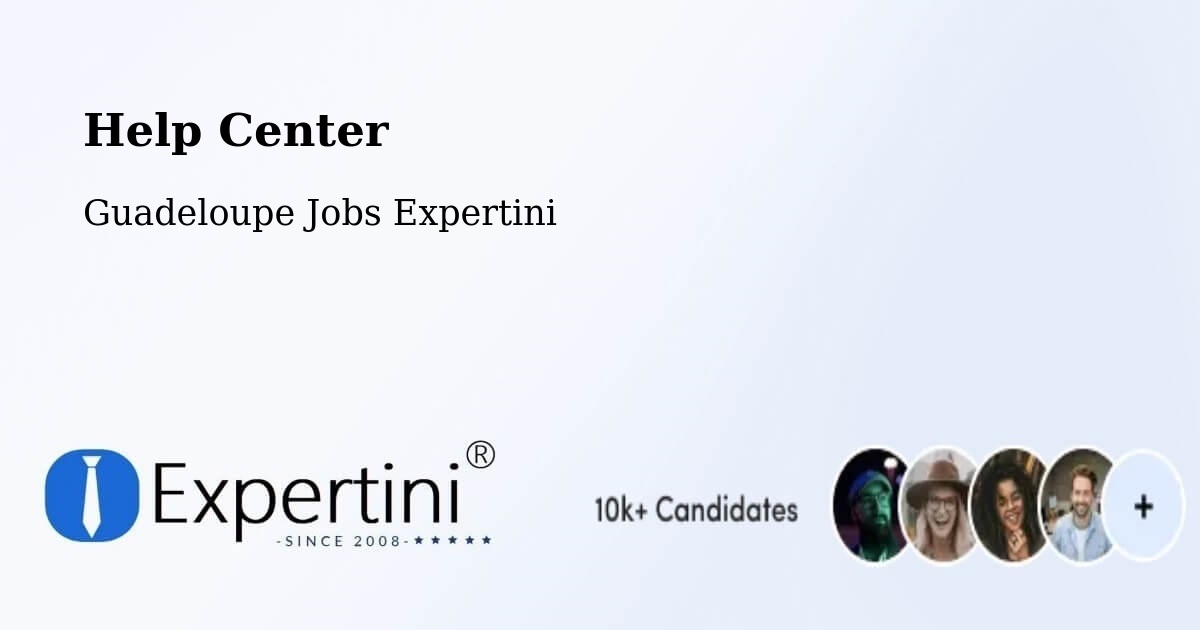 Help Center – Pères Blancs - Guadeloupe Jobs Expertini